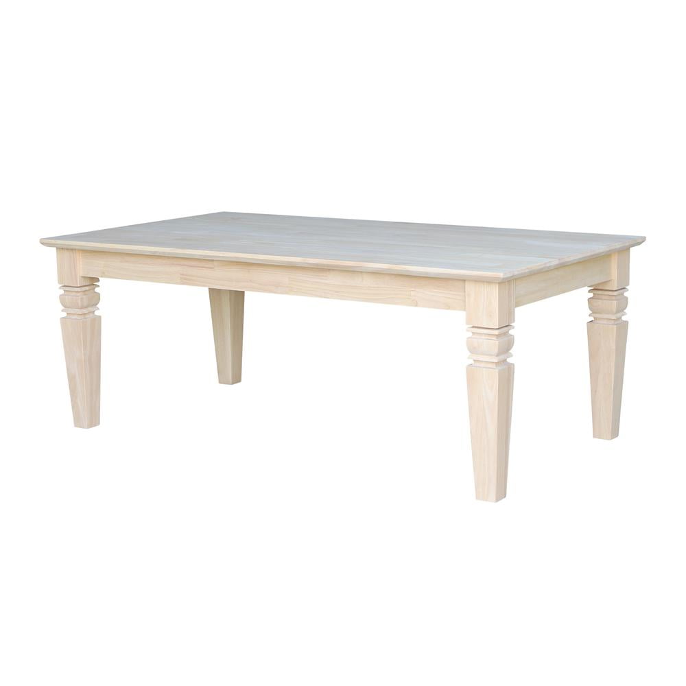 International Concepts Java Coffee Table Unfinished