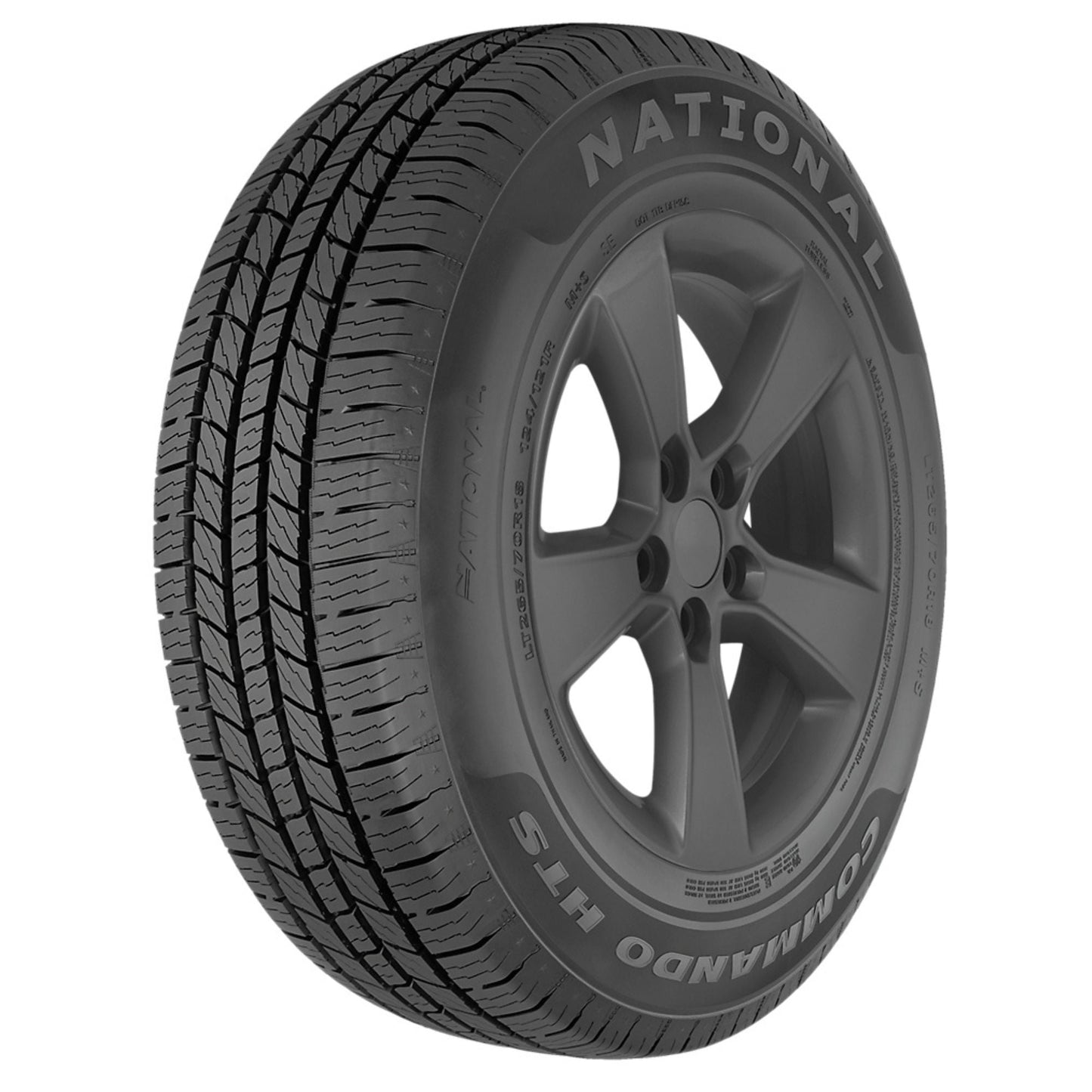 National Commando HTS All Season 235/70R17 109T XL Light Truck Tire