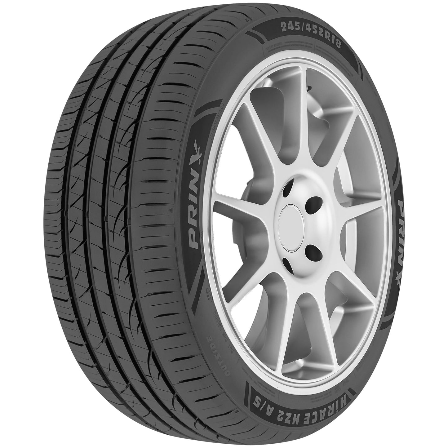 Prinx HiRACE HZ2 A/S UHP All Season 245/40ZR18 97Y XL Passenger Tire