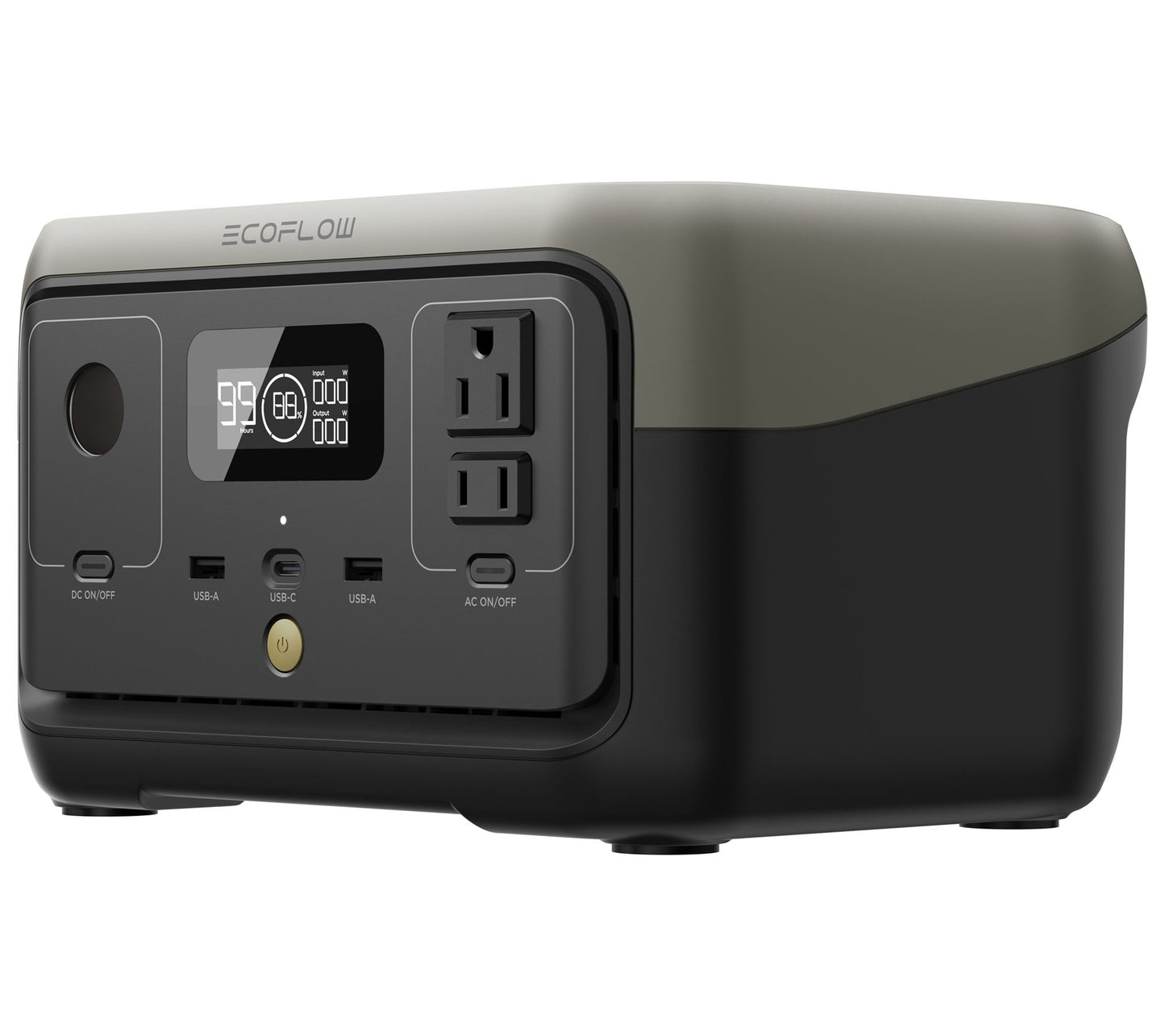 EcoFlow RIVER 2 265Wh Portable Power Station with 6 Outlets