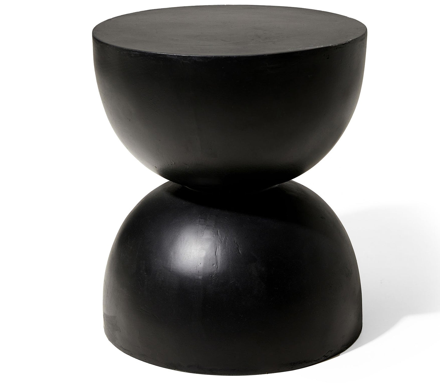 Glitzhome Terrazzo Garden Stool or Plant Standr Accent Table