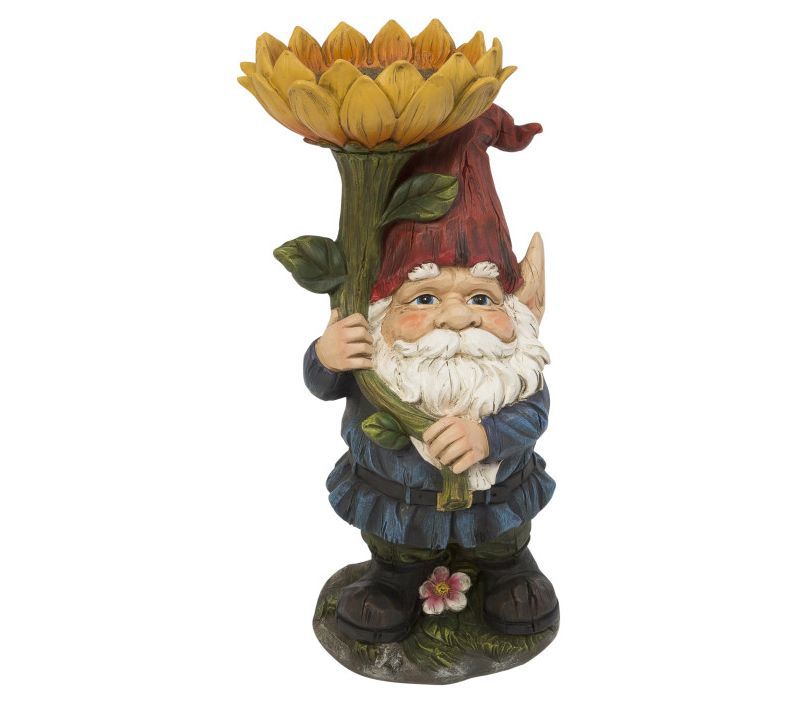 18.9"H Resin Gnome Figurine by Gerson Co