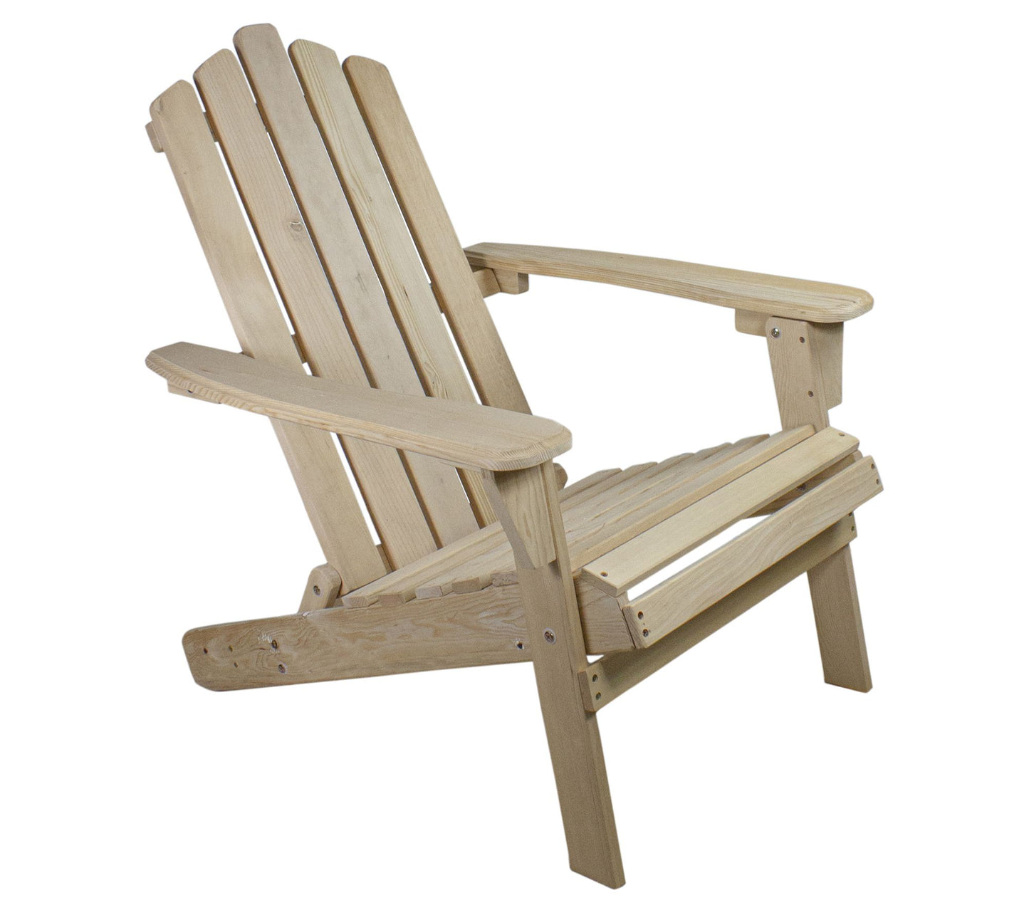 Northlight 36" Classic Folding Wooden Adirondack Chair