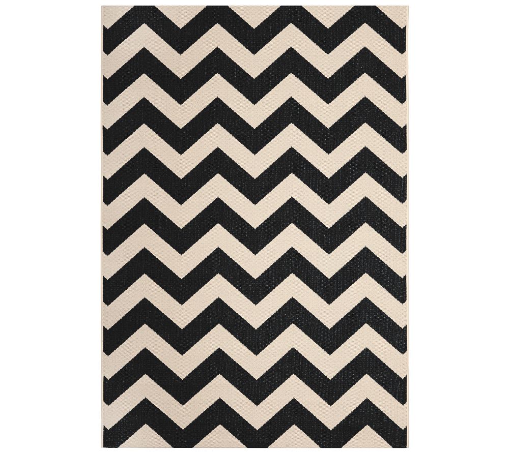 Safavieh 5'3" x 7'7" Horizontal Zigzag Indoor/Outdoor Rug