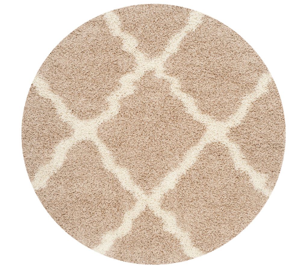 Dallas Shag 6'Diam Round Rug by Safavieh