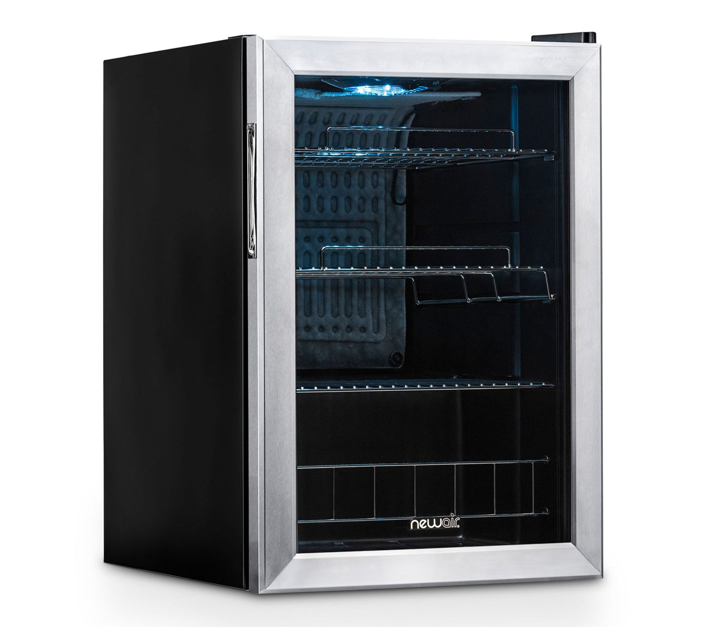 NewAir 90-Can Stainless Steel Beverage Refriger ator