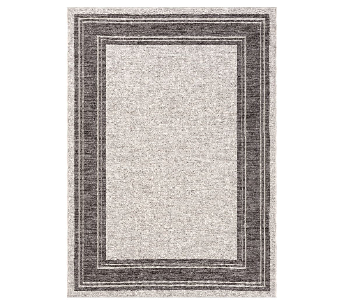 Ox Bay Bordered PET Indoor/Outdoor Area Rug, 5' x 7'