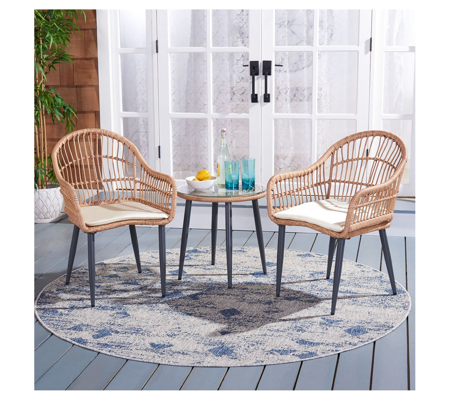 Safavieh Berlen 3 Piece Lounger Set