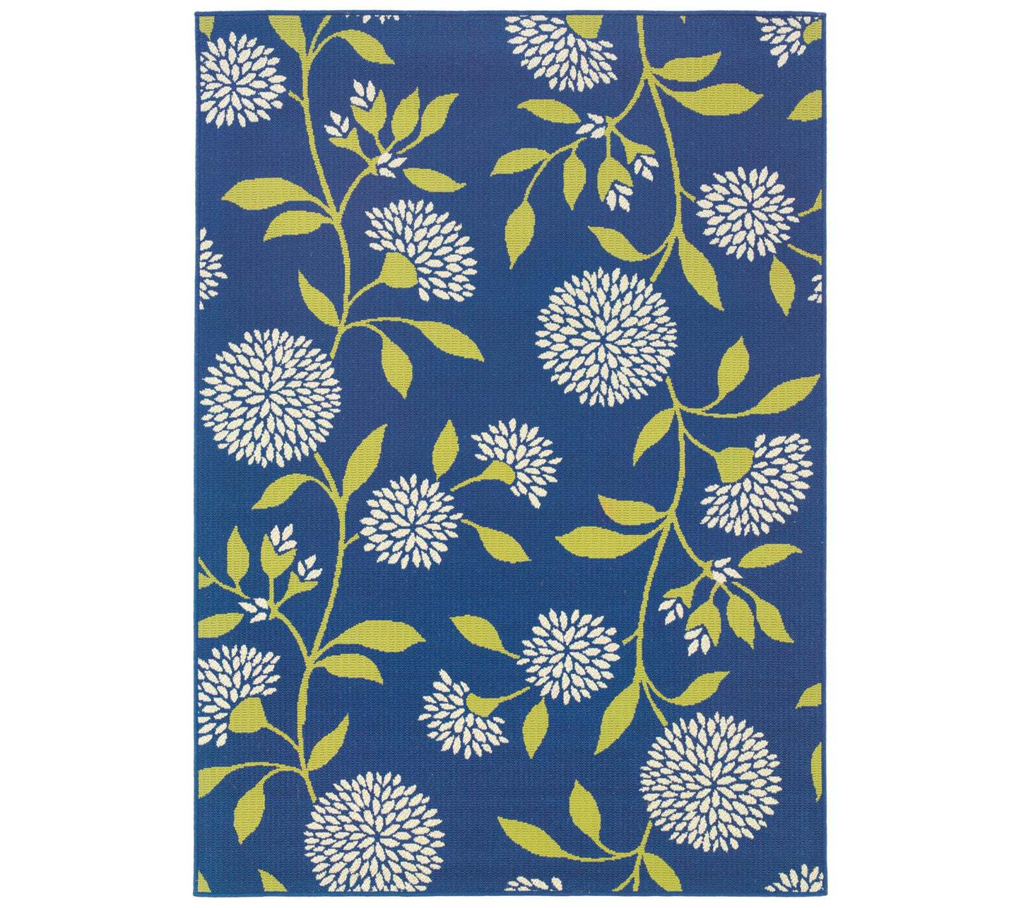 Veranda Living Casper In/Out Casual Floral 9x13ft Rug