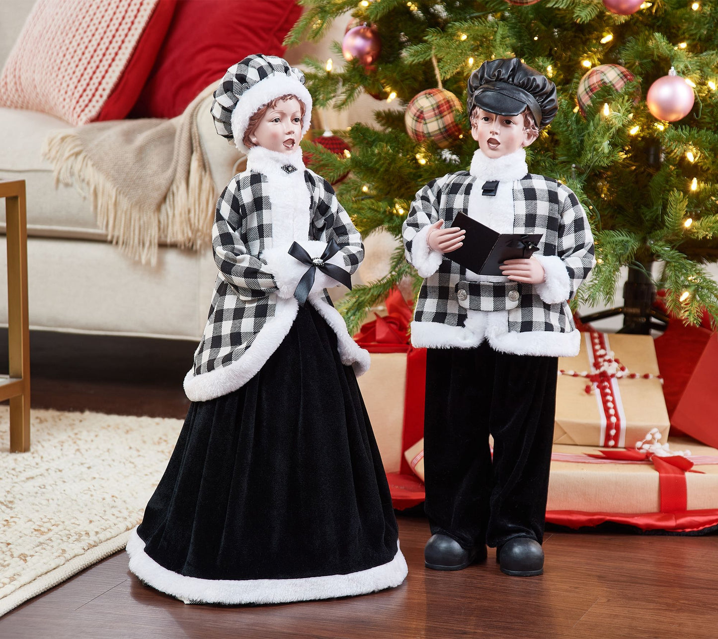 2-Piece 35" Adult Dickens Carolers by Valerie