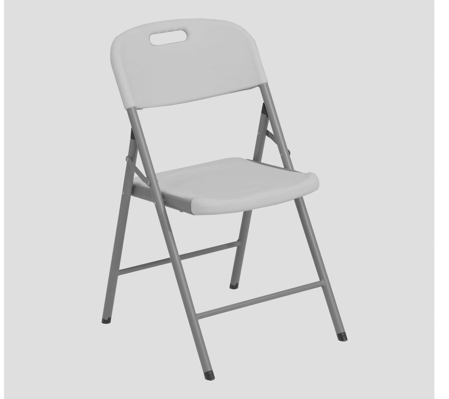 Techni Home Set of 4 Granite White Folding Chairs