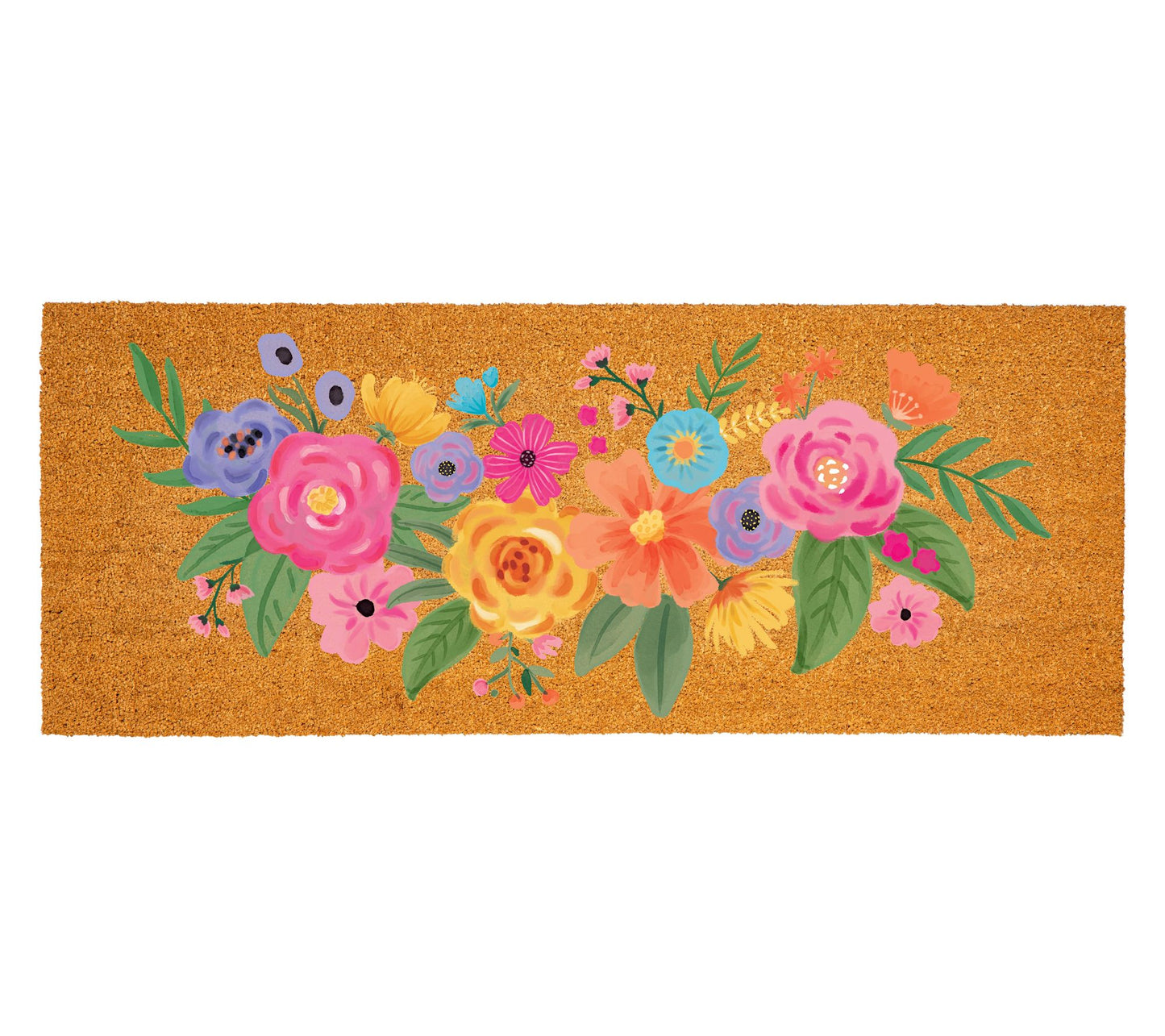 Evergreen 60"x24" Spring Blossom Coir Doormat