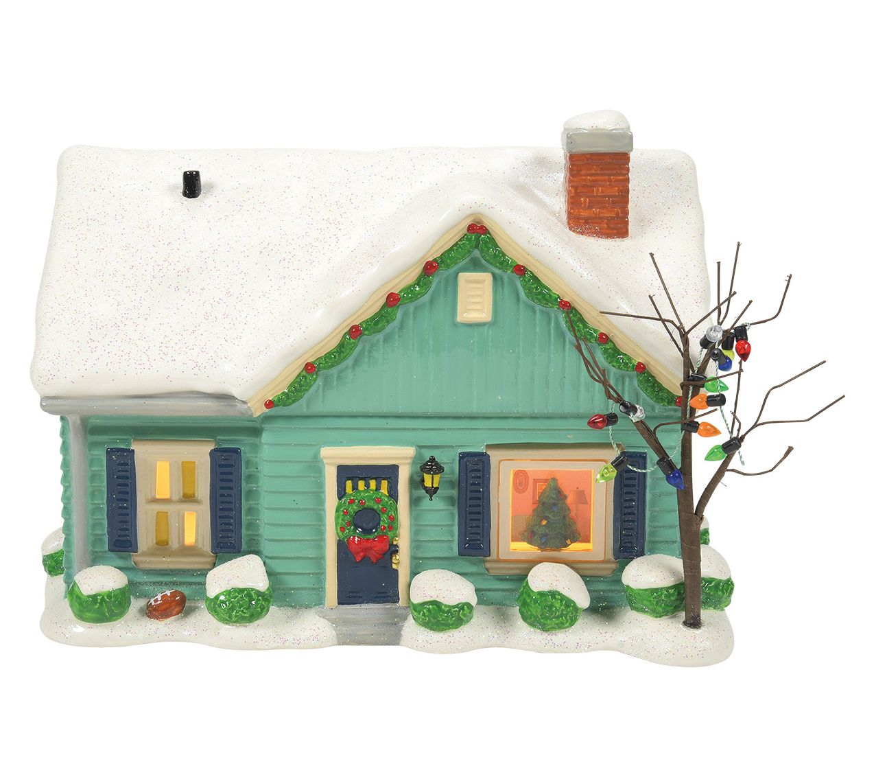 Department 56 Peanuts Village The Blue House OnJames Street