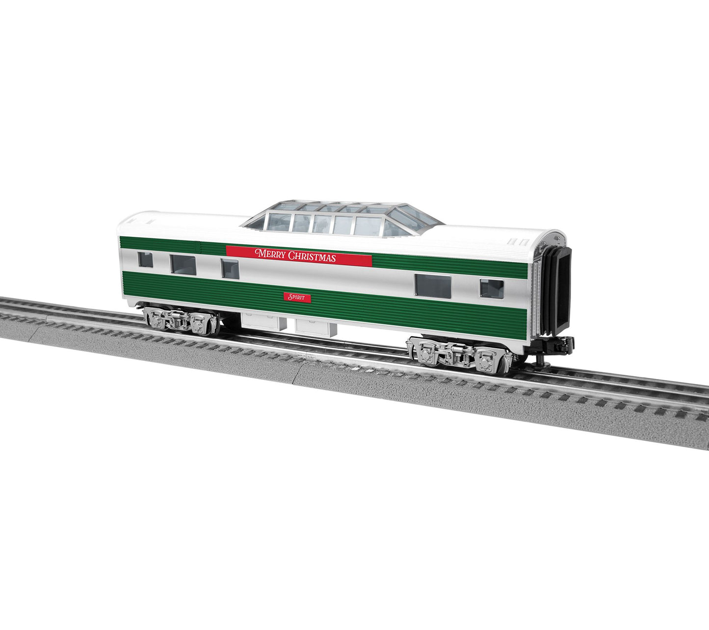 Lionel Christmas Streamlined Vista Dome Coach "Spirit"