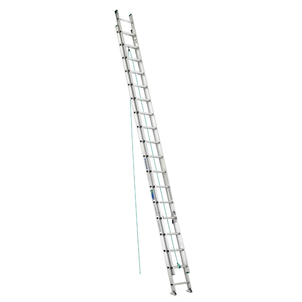Werner D1200-2 36-ft Aluminum Type 2- 225-lb Load Capacity Extension Ladder D1236-2
