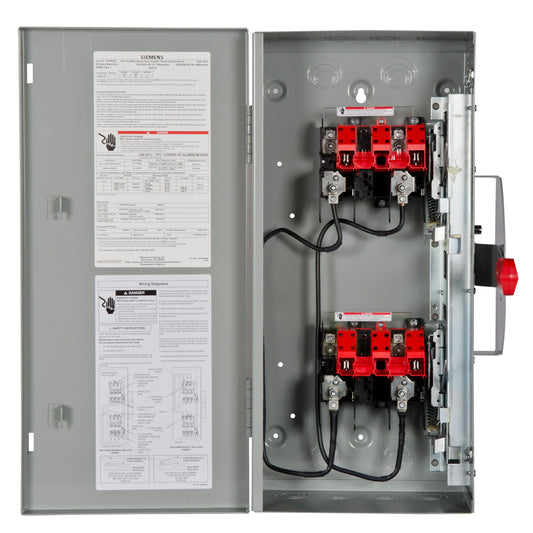 Siemens Type VBII 60 Amp Single Phase (120V/240V) Non-fusible Indoor General-duty Safety Switch Disconnect DTNF222