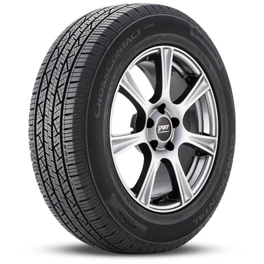 1 Continental CrossContact LX25 225/60R18 100H All Season 70K Mi Warranty 740AA 15491370000 / 225/60/18 / 2256018