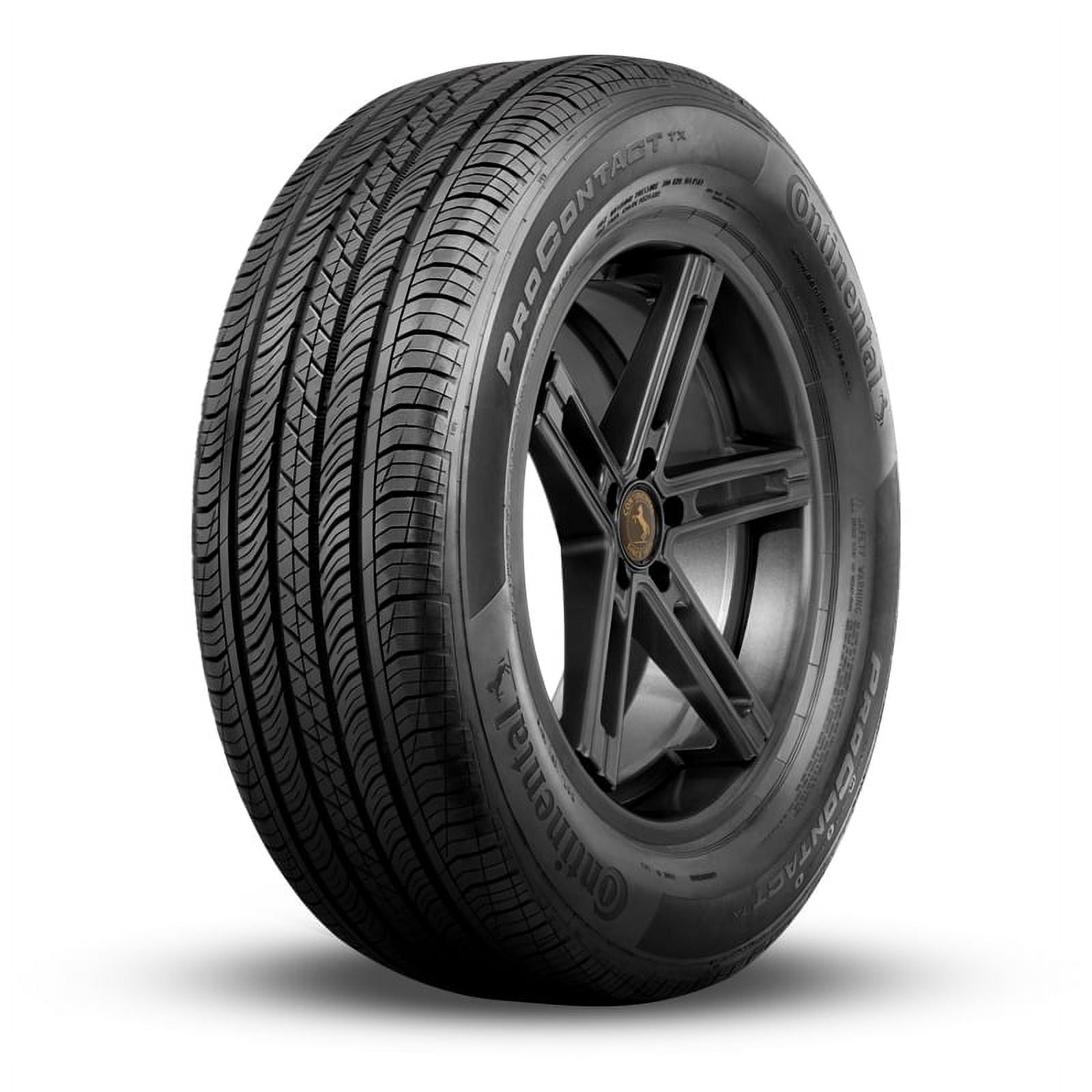 1 Continental ProContact TX 185/60R15 84T All Season 65K Mi Warranty 540AB 15495590000 / 185/60/15 / 1856015