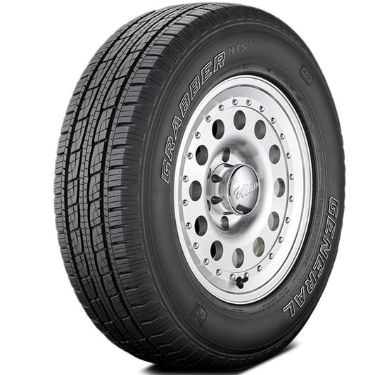 1 General Grabber HTS60 HTS-60 All Season Highway 255/65R16 109S OWL Truck Tires 4504730000 / 255/65/16 / 2556516
