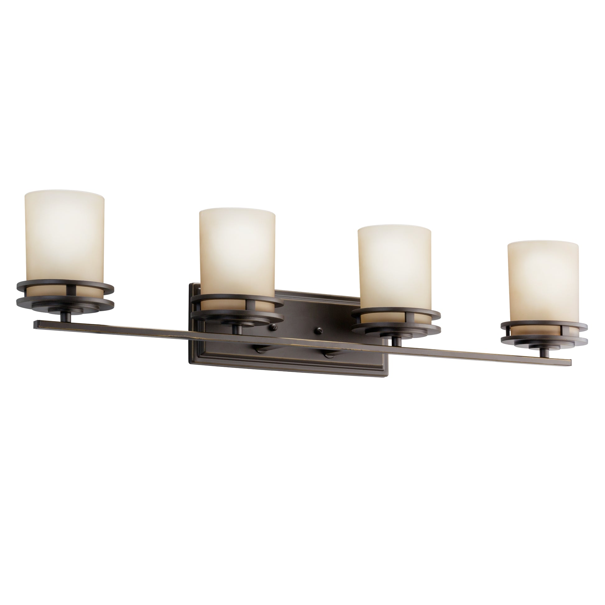 Kichler Hendrik 33.5-in 4 -Light Antique Bronze Modern/contemporary Vanity light 1252317