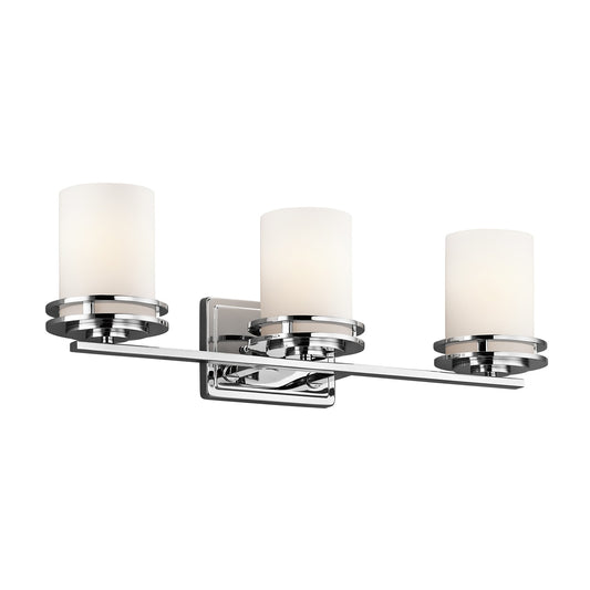 Kichler Hendrik 24-in 3 -Light Chrome Modern/contemporary Vanity light 1252312
