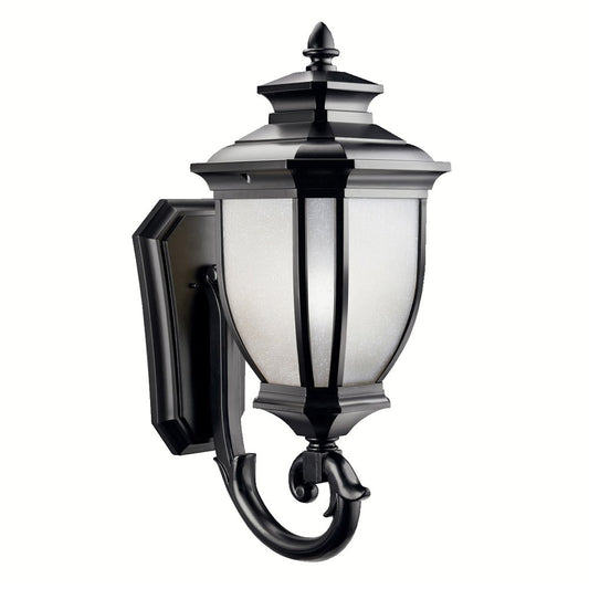 Kichler Salisbury 1 -Light 29-in H Black Hardwired Outdoor Wall Light 1253746