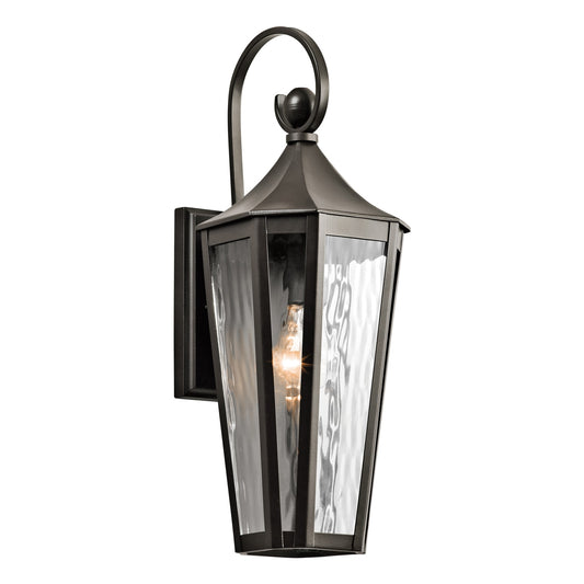 Kichler Rochdale 1 -Light 19.25-in H Antique Bronze Hardwired Outdoor Wall Light 1253677