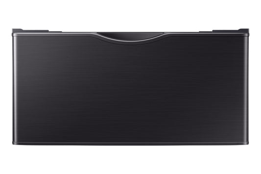 Samsung Universal Laundry Pedestal ( Brushed Black (Black Stainless) ) with Storage Drawer