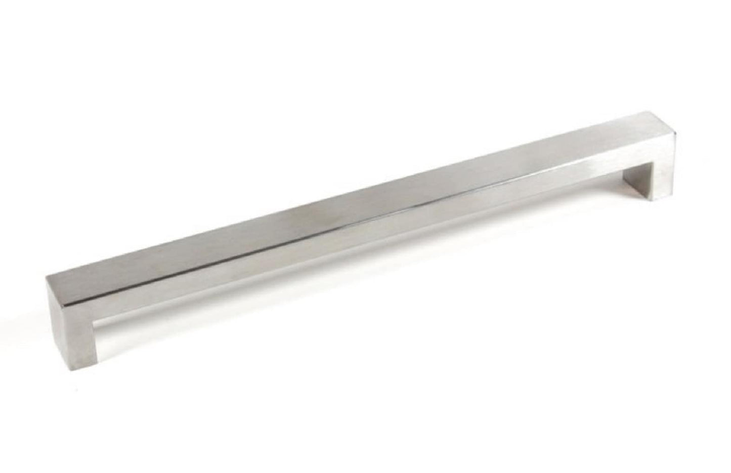 Kingsman Hardware Bold series 24-in (592Mm) Center to Center Brushed Nickel Rectangular Bar Drawer Pulls (10-Pack) 711-24-10