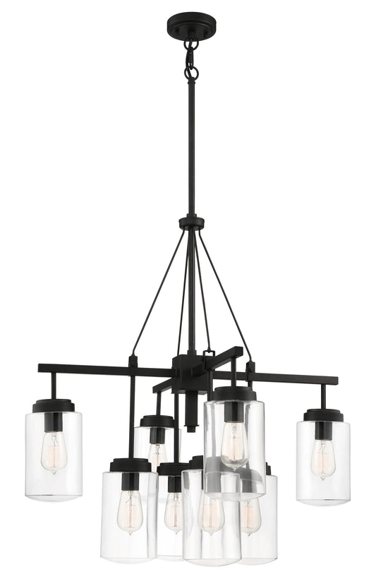 Craftmade Crosspoint 8 -Light Bronze Transitional For Use in Chandelier 1605676