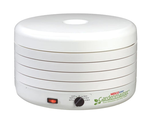 Nesco 4-Tray White Food Dehydrator (1000-Watt) FD-1010