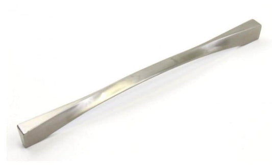 Kingsman Hardware Twist series 12-5/8-in , 320mm Center to Center Brushed Nickel Arch Bar Drawer Pulls 50 -Pack