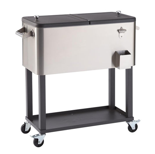 TRINITY Stainless Steel Beverage Cooler, 100 Quart Capacity, Dark Bronze Speckled Finish, Insulated, 120 Can Capacity TXK-0804
