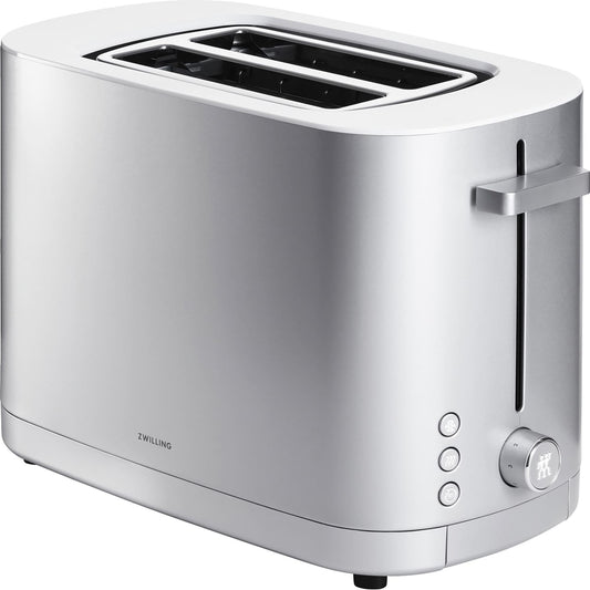 Zwilling Enfinigy Toaster- 2 Slot Gray 2-Slice Toaster (1000-Watt) 53101-700