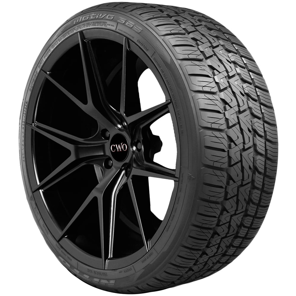 275/55R20 Nitto Motivo 365 117V XL Black Wall Tire