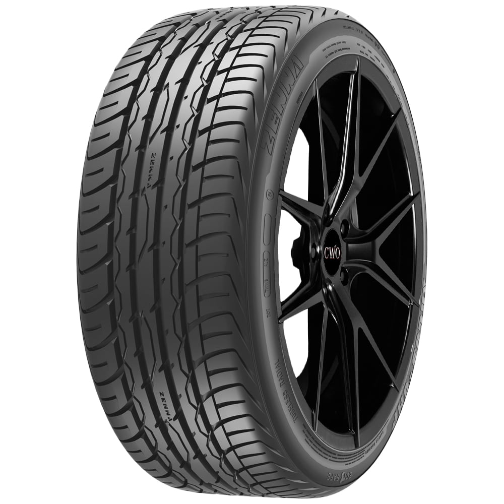285/25R20 Zenna Argus UHP 93W XL Black Wall Tire