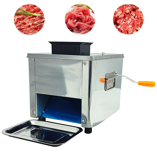 3.5MM Meat Slicer Cutter Fresh Meat Shredder Beef Cutting Machine Commercial 110V 310R/MIN 850W