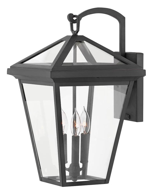 Hinkley Alford Place 3 -Light 20.5-in H Black Hardwired Outdoor Wall Light 3661483