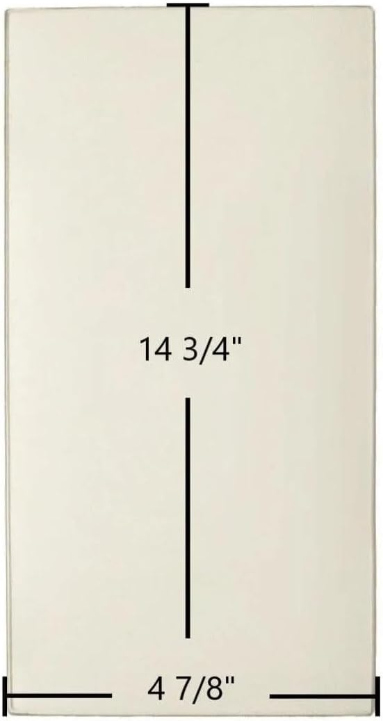 Jotul I 80 Maxi Harmony Ceramic Glass Panel – OEM Replacement (4 7/8" x 14 3/4")