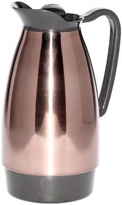 Service Ideas CGCS10CP Classic Stainless 1 Liter Carafe - 6 / CS