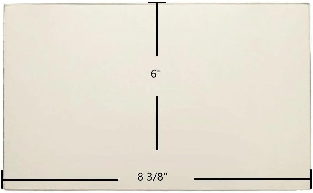 Country Comfort CC325 Ceramic Glass Panel – 6" x 8 3/8" (Part #CC6838)