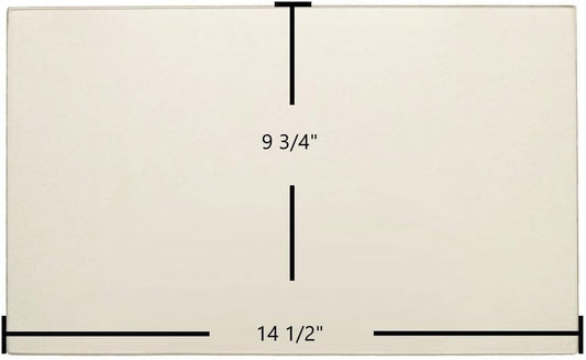 Lopi Heritage Bay/Pioneer Bay Ceramic Glass Panel – 14 1/2" x 9 3/4" (Part #930-05080-1)