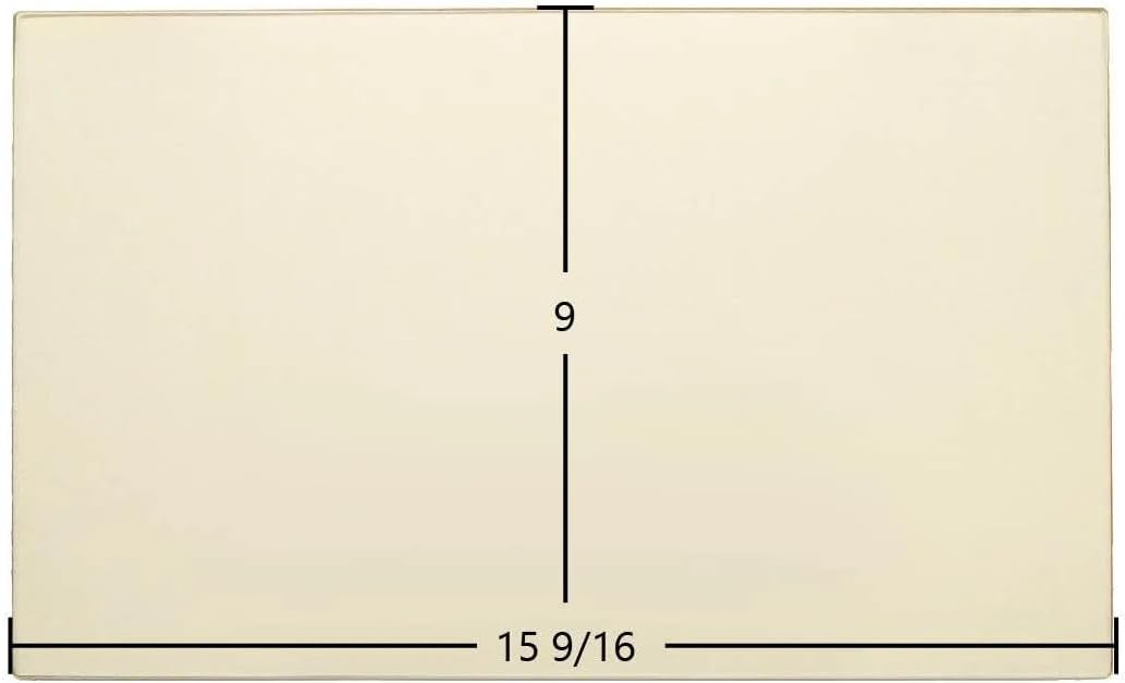 Hitzer 30-95 E-Z Flo Hopper Ceramic Glass Panel – OEM Replacement (15 9/16" x 9")