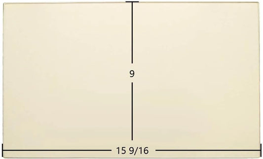 Hitzer 30-95 E-Z Flo Hopper Ceramic Glass Panel – OEM Replacement (15 9/16" x 9")