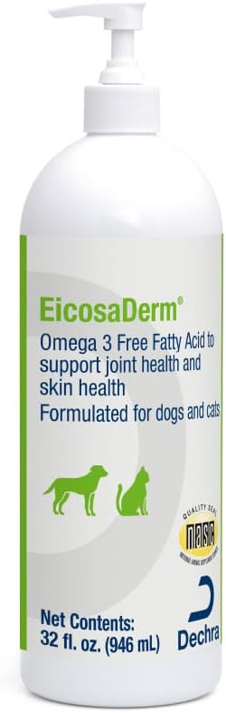 Omega 3 Liquid for Dogs and Cats, 32 oz
