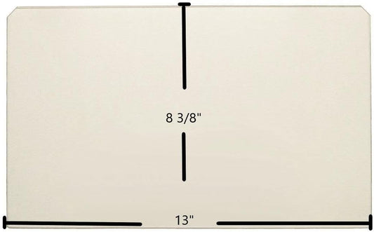Vogelzang VG5770 Ceramic Glass Panel | 13" x 8 3/8" | Part #892197