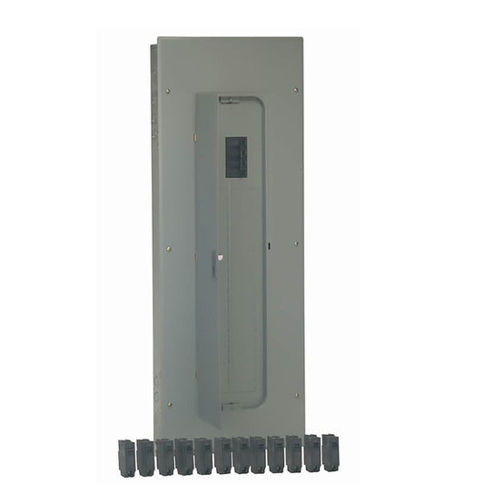 GE PowerMark Gold 200-Amp 40-Spaces 40-Circuit Indoor Main Breaker Load Center (Value Pack) TM4020CCUG2K
