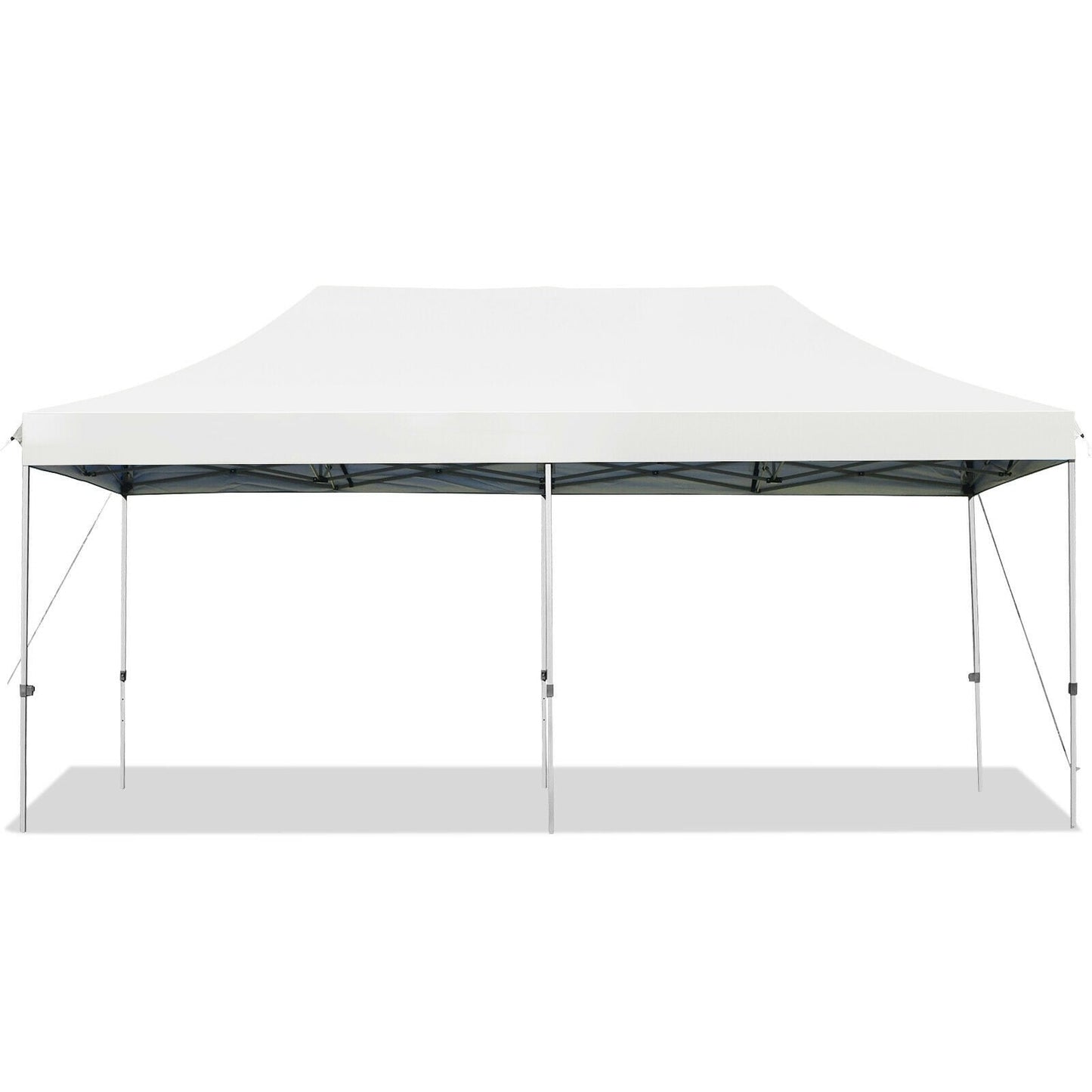 Clihome 20-ft x 10-ft Rectangle White Party canopy
