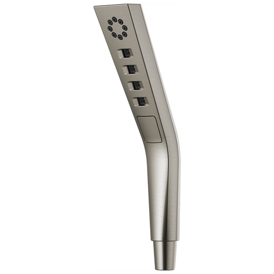 Delta 3.0 -Spray Lumicoat Stainless 1.8125-in Rectangle Handheld Shower Head 1.75 GPM