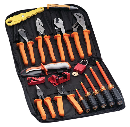 IDEAL Electrician's Tool Kit, 10-18 Awg Solid, 12-20 Awg Stranded 35-9101